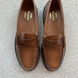 G.H. Bass & Co. Men's Tan Leather Loafers
